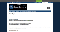 Desktop Screenshot of ecudecode.net