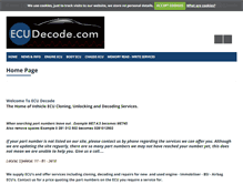 Tablet Screenshot of ecudecode.net